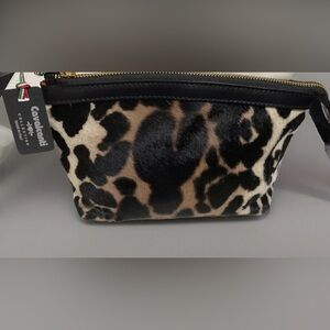 Cavalcanti Leather & Calf Hair Pouch